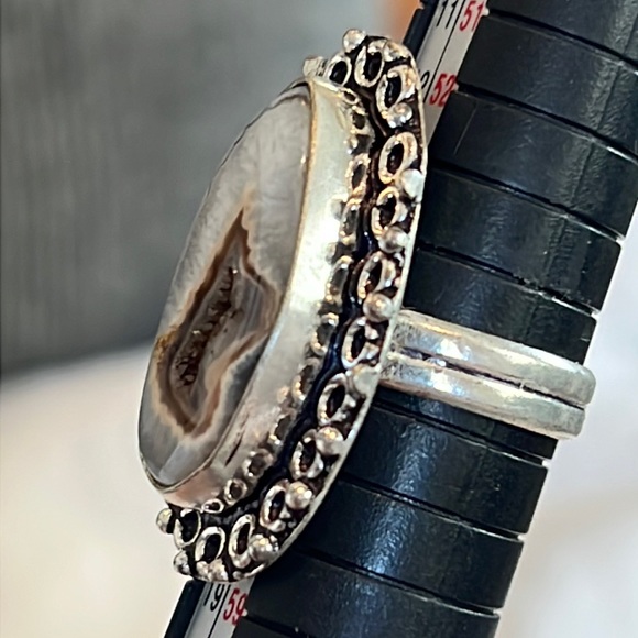 #87 Solar Agate Handcrafted Ring ๐ Size 7.25 NWOT - Picture 10 of 14